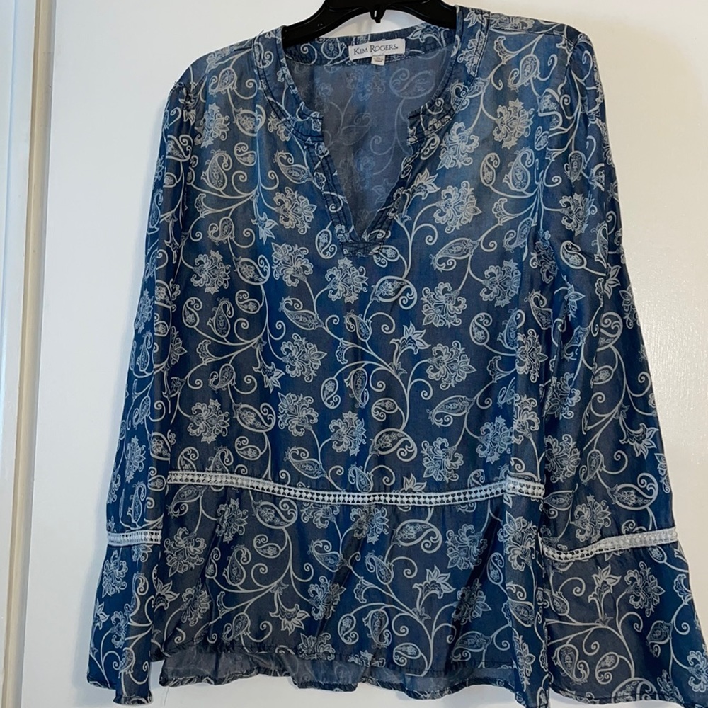 Denim Blouse